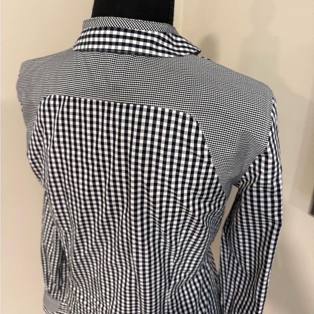 Brooks Brothers Tailored Fit Gingham Stretch Cotton Fun Shirt - Picture 6 of 8